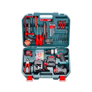 ست ترکیبی دریل شارژی 20 ولت - 53 پارچه با ابزار دستی RS8620